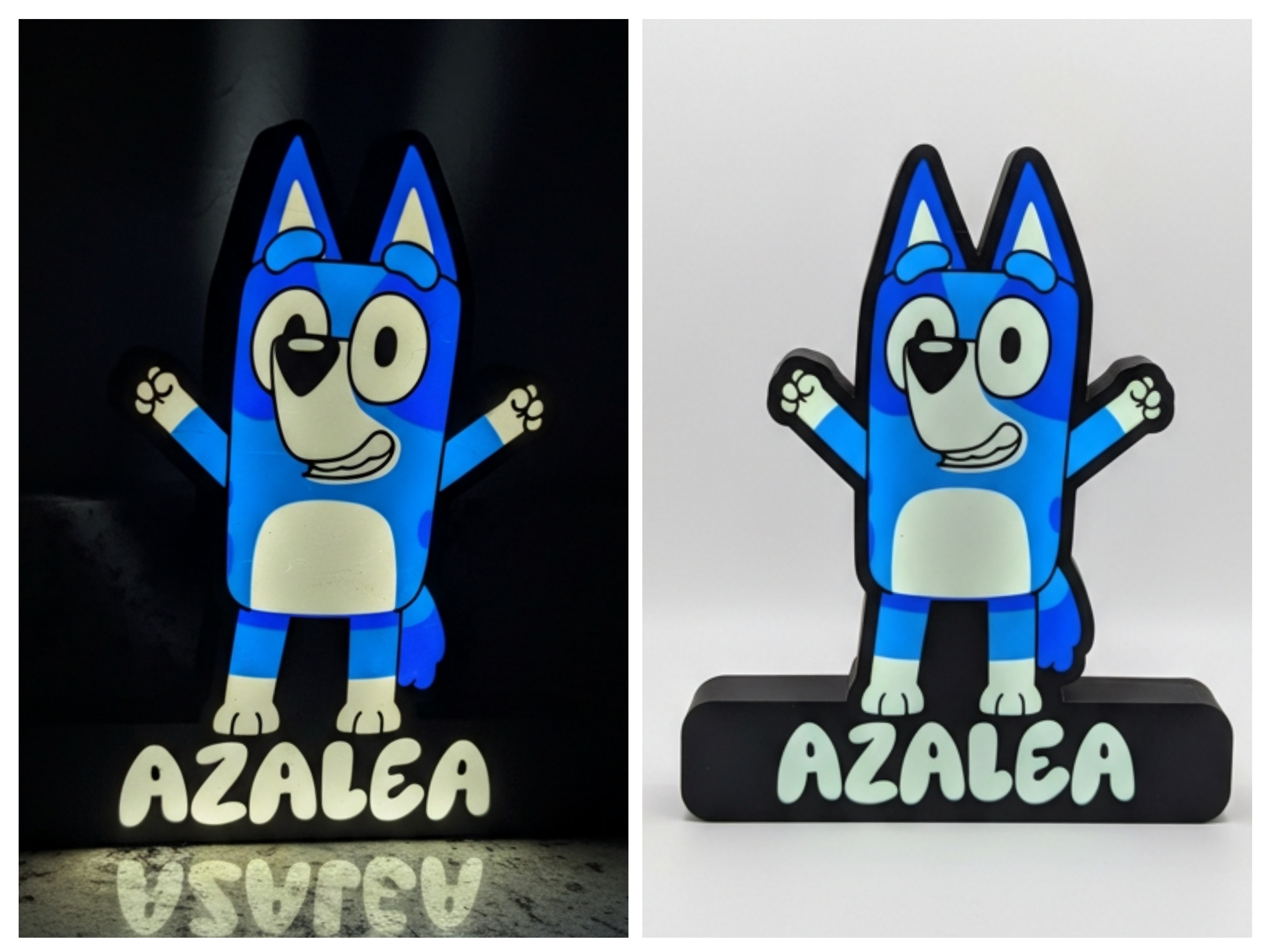Azalea Bluey Light Box
